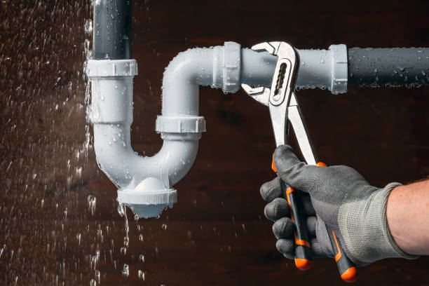 Professional Drain Cleaning technician working in Macdona, TX